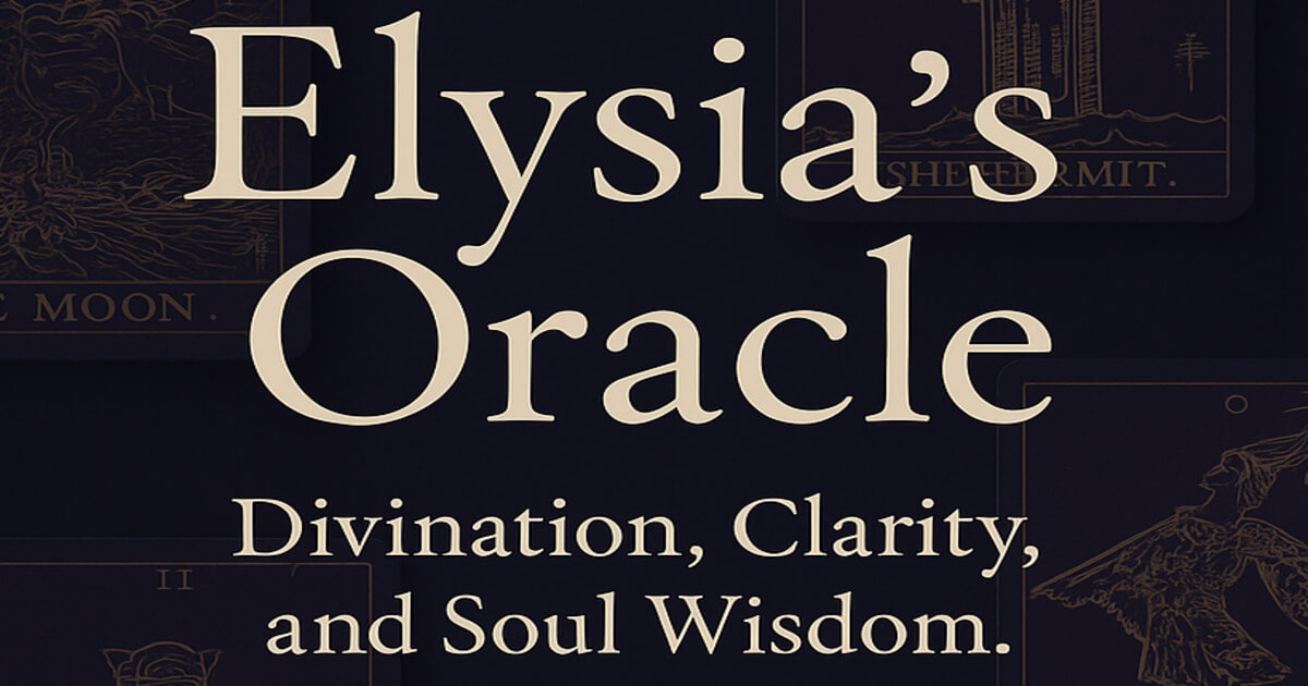 Elysias Oracle Divine Tools